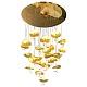 подвесная люстра delight collection 8827p/29 gold