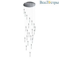 Подвесная люстра Newport 4520 4528+14/S black glossy М0068875