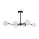 люстра на штанге freya floristic fr5328cl-08b
