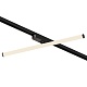 трековый светодиодный светильник denkirs strom dk6638-bk