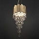 подвесная люстра delight collection trump km0988p-8 gold