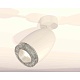 комплект накладного светильника ambrella light techno spot xm1122002 swh/cl белый песок/прозрачный (a2202, c1122, n7191)