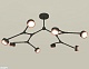 люстра на штанге ambrella light traditional (c9060, n8126) xb9060153