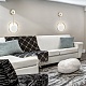 настенный светильник escada hypnosis 10206/sg led white/gold