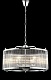 подвесная люстра crystal lux tadeo sp6 d600 chrome/transparente