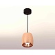 комплект подвесного светильника ambrella light techno spot xp1144001 ppg/sbk золото розовое полированное/черный песок (a2302, c1144, n7035)