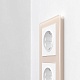 рамка werkel acrylic на 2 поста айвори w0022743 4690389186288