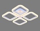 потолочная светодиодная люстра ambrella light original fa441