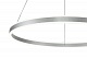 подвесной светодиодный светильник indigo galass 14001/1p silver v000018l