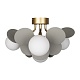 потолочная люстра loft it matisse 10008/4c grey