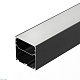 алюминиевый профиль arlight line-s-7575-3000 black 041857