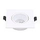 встраиваемый светильник general gcl-mr16-sq-white 661282