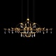 подвесная люстра loft it mira 10587/1000 gold asfour