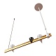 подвесная светодиодная люстра loft it whisper 1028-3wh