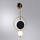 бра arte lamp polaris a2604ap-7bk