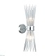 настенный светильник delight collection romeo km1239w-2 chrome