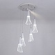 каскадная люстра led4u l7106-6 wт