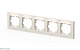 рамка пятиместная elbi vega 510-010200-250