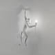 настенный светильник monkey lamp hanging left seletti