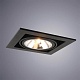 встраиваемый светильник arte lamp cardani semplice a5949pl-1bk