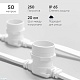 гирлянда белт-лайт laitcom (ltc) bl50m/250l-8-p