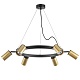 подвесная люстра lightstar rullo (571016+214440-6) lr016406