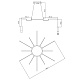 подвесная люстра imperiumloft wireflow 279381-22