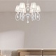 подвесная люстра arte milano 347203/6 wt+sl