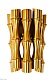 настенный светильник garda decor k2km0901w-2g