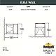 уличный настенный светильник fumagalli ds2.560.000.axd1l