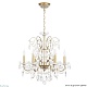 подвесная люстра crystal lux odelis sp6 gold