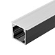 алюминиевый профиль arlight sl-mini-15-2000 black 049020