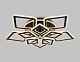 потолочная люстра ambrella light acrylica original fa8915