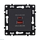 розетка usb a+c 65w, черный kollinger asthetik as-024bk