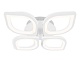 потолочная светодиодная люстра ambrella light original fa4488