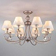 потолочная люстра eurosvet incanto 60069/8 серебро