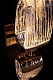 бра cascade le7717/2w gold