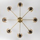 люстра на штанге eurosvet grino 70139/8 латунь