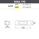 уличный светодиодный светильник fumagalli nina 7c1.000.000.axk1l