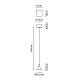 подвесной светильник f32a4600 fabbian