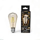 светодиодная филаментная лампа gauss filament e27 6w 2400k 102802006-d