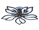 потолочная светодиодная люстра ambrella light original fa544