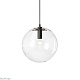 подвесной светильник delight collection ball 8722p/xl black/clear