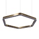 подвесная люстра loft it titanium 10243m gold
