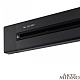 накладной шинопровод arte milano am-track-sockets 382305to/50 black