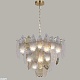 подвесная люстра illumico il0508-8p-79 brass