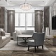 люстра на штанге bogates hollis 367/9 smart