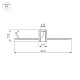алюминиевый профиль arlight linia7-fantom-2000 anod 052377