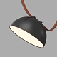 трековый однофазный светильник denkirs belty flow dk5561-bk