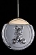 подвесной светильник mickey le7714/1cl black chrome